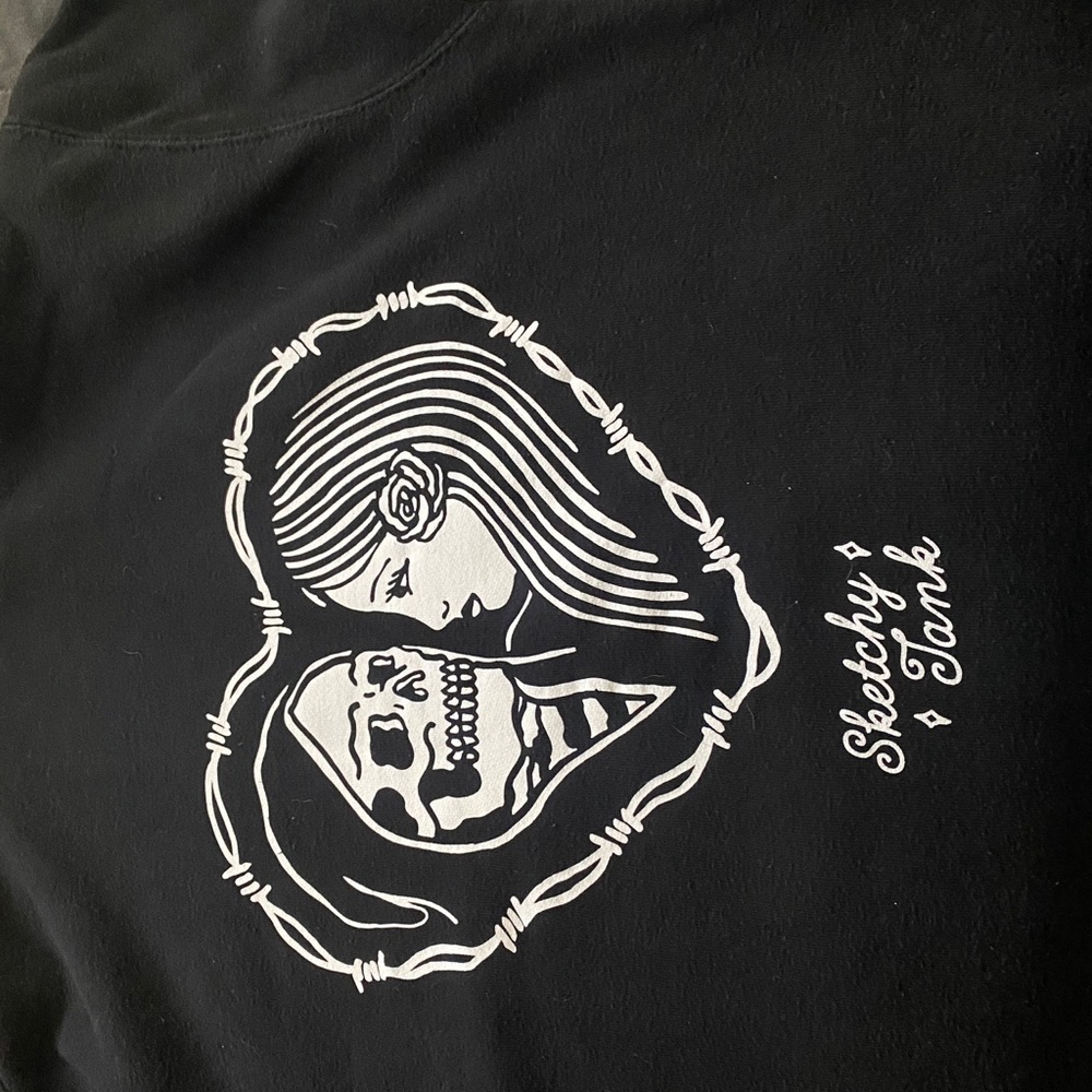 Sketchy tank xs hoodie